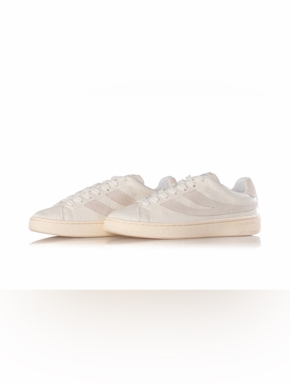 SUPERGA LENDL ARCHIVE S51477W WHITE IVORY BEIGE